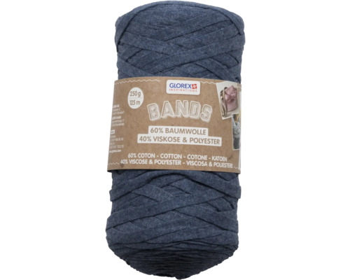 Makramee-Wolle blau 250 g
