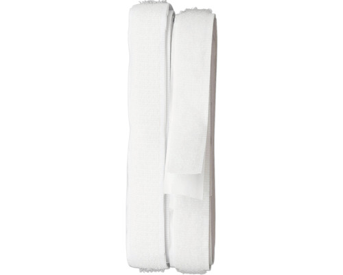 Klettband selbstklebend weiß