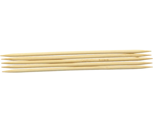 Nadelspiel Bambus 20 cm 5 mm