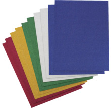 Mehrfarbiges Glitzerpapier Set