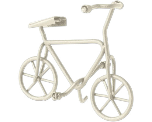 Mini-Gardening Fahrrad creme 6,5x4x5,5 cm