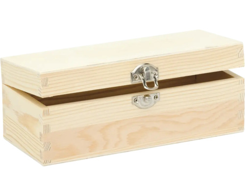 Holzbox rechteckig 20x8,5x7,5 cm