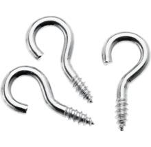 Schraubhaken verzinkt offen 8x3 mm 24 Stück