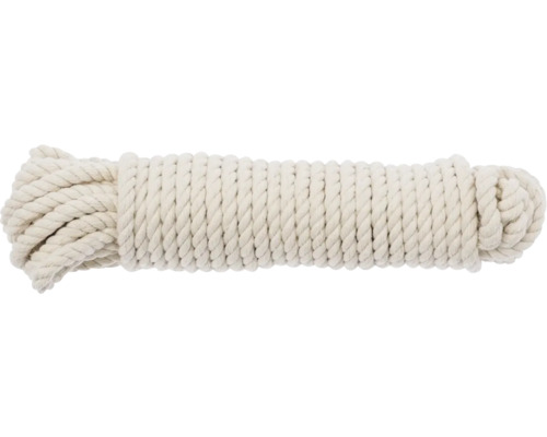 Baumwoll-Seil natur 4 mm 15 m