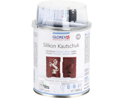 Silikon-Kautschuk hitzebeständig 1 kg