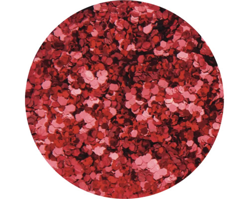 Brillant-Glitter holo rot 9 g