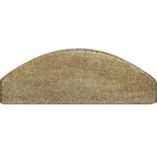 Halbrunde Treppenmatte aus Textil