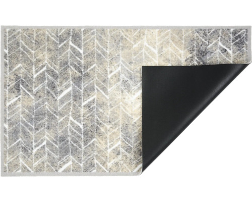 Fußmatte mit Pfeilmuster und rutschfester Rückseite