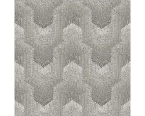 Vliestapete TP422913 Exclusive Threads Geometrisch grau Tapete mit geometrischem Pfeilmuster