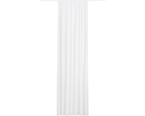 Vorhang mit Universalband Garbo weiß 260 x 300 cm Weißer Stores Vorhang mit Kräuselband