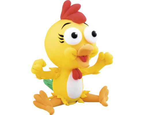 Gelbes Küken als Dekoration