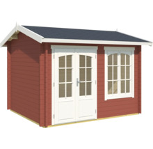 Gartenhaus aus Holz mit Doppeltür und Fenster