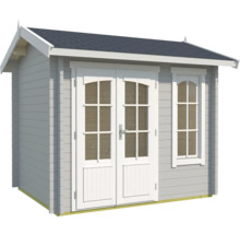 Gartenhaus aus Holz mit Doppeltür und Fenster