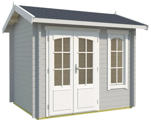 Gartenhaus aus Holz mit Doppeltür und Fenster