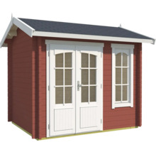 Gartenhaus aus Holz mit Doppeltür und Fenster