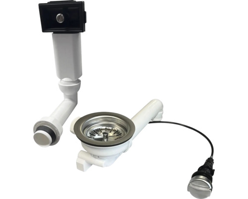 Ablaufventil 3/4 Zoll Weiß Gerade - Einfaches Installationsventil