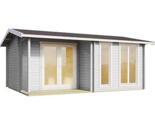 Gartenhaus mit Doppeltür und Fenstern