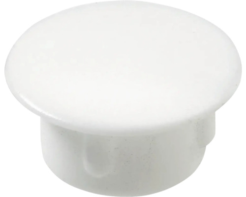Abdeckkappe zum Eindrücken Ø 10/13 mm Kunststoff weiß Kunststoff Abdeckkappe