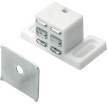 Magnetschnäpper 45 x 24 x 22 mm verzinkt weiß 5 Stück