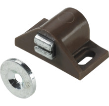 Aufschraub-Magnetschnäpper verstellbar 24 x 13 x 11,5 mm 2 kg verzinkt braun 5 Stück