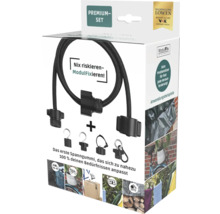 Modulfix Spanngummi-System Premium Set schwarz 9-tlg-thumb-0