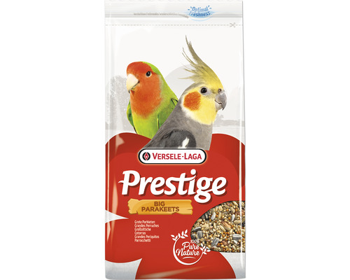 Vogelfutter VERSELE-LAGA Prestige Big Parakeets 1 kg für Großsittiche, Unzertrennliche