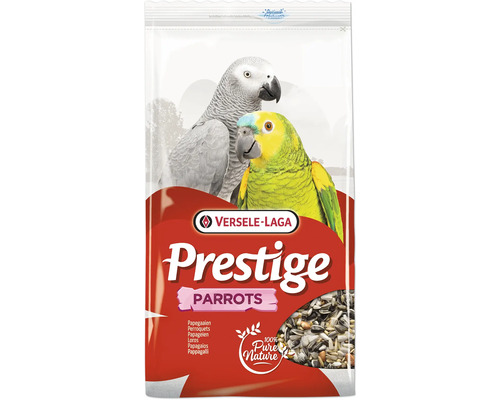 Vogelfutter VERSELE-LAGA Prestige Parrots 3 kg für Papageien, Amazonen Versele Laga Prestige Papageienfutter Packung