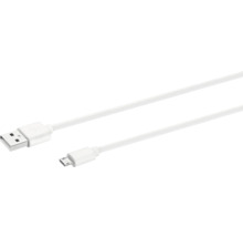 Lade + Datenkabel USB/Micro-USB 2,5 m weiß-thumb-0