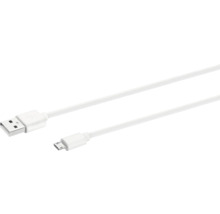 Lade + Datenkabel USB/Micro-USB 2,5 m weiß-thumb-0 Lade + Datenkabel USB/Micro-USB 2,5 m weiß-thumb-0