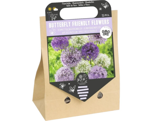 Blumenzwiebel Mischung 'Schmetterlingsfreundliche Blumen III' mit Allium-Mix 15 Stück