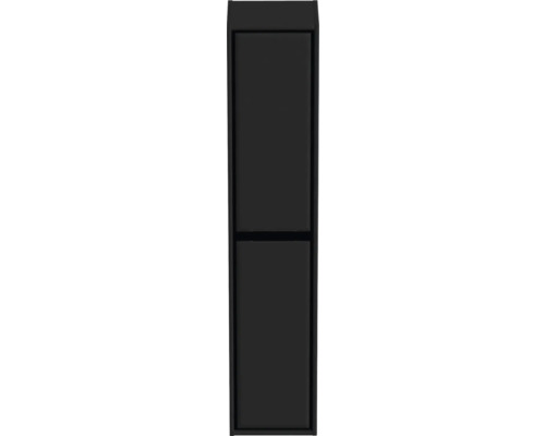 Hochschrank Sanox Loft BxHxT 40 x 170 x 35 cm rechts Frontfarbe schwarz matt