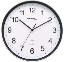 Funkwanduhr mit Stunden-, Minuten- und Sekundenzeiger