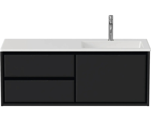 Waschtischunterschrank mit Waschbecken und Armatur