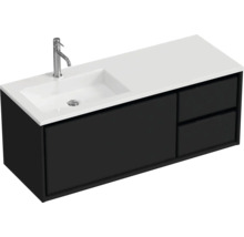 Waschtisch mit Unterschrank, Waschbecken, Armatur und Schubladen