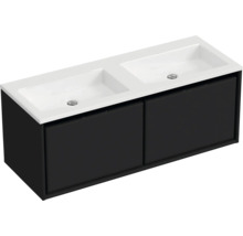 Waschtischunterschrank mit zwei Waschbecken