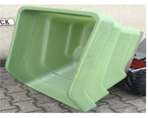 Grüne Kunststoffwanne
