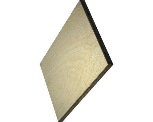 Multiplexplatte Eucalyptus/Birke BB/BB 1220x825x18 mm Holzplatte für den Innenausbau
