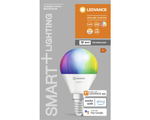 Ledvance Smart Plus Multicolor LED Lampe E14 Fassung