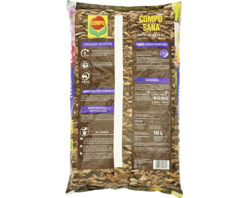 Compo Sana Orchideenerde im 10 Liter Sack