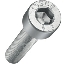 Zylinderschraube m. Innensechskant INBUS® DIN 912 Vollgewinde M5x25 mm 8.8 galv. verzinkt 10 Stück