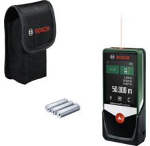 Bosch Advanced Distance 50-Meter-Laser-Entfernungsmesser mit Tasche und Batterien