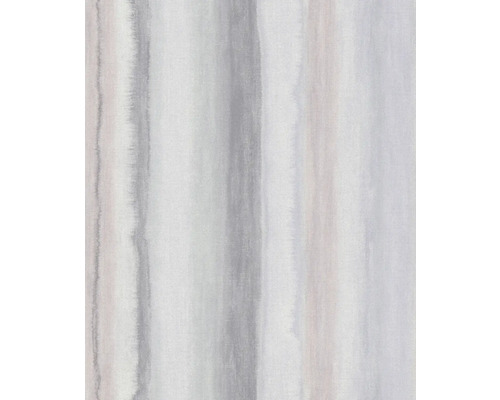 Vliestapete 34424 Shades Iconic Streifen grau Tapete mit Aquarellstreifenmuster