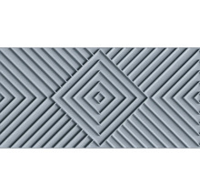 Dekorplatte mit geometrischem Rautenmuster