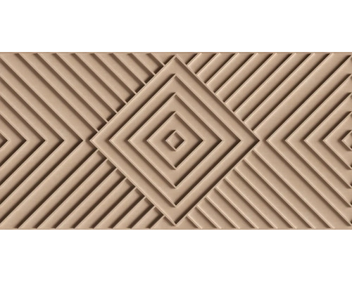 Vliestapete 34483 Shades Iconic 3D-Optik beige Dekorplatte mit geometrischem Muster