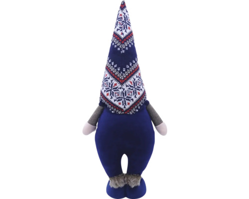 Dekorative Stofffigur mit Mütze und Zwergdetails