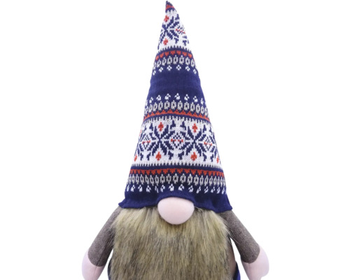 Dekorativer Zwerg mit Mütze und Bart