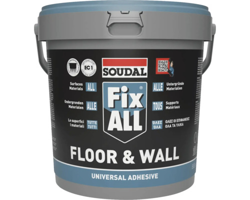 Soudal Fix ALL Floor&Wall Flächenklebstoff 4 kg Soudal Fix ALL Floor&Wall Flächenklebstoff 4 kg