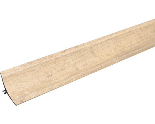Wandabschlussleiste Wildeiche natur H1318 Länge: 3000 mm Sockelleiste mit Holzstruktur