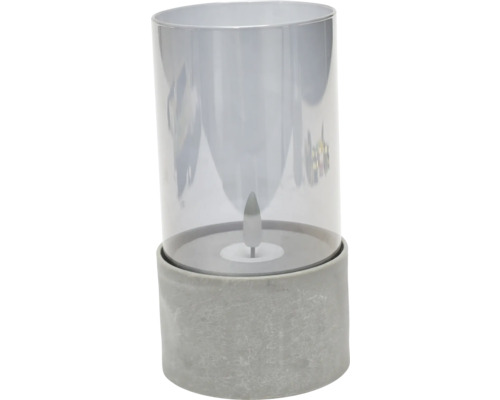 Dekorative LED-Kerze in einem Glaszylinder