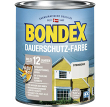 Bondex Dauerschutz-Farbe Steingrau Farbdose